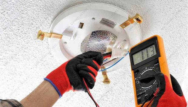 Electrician Service - Light Installation